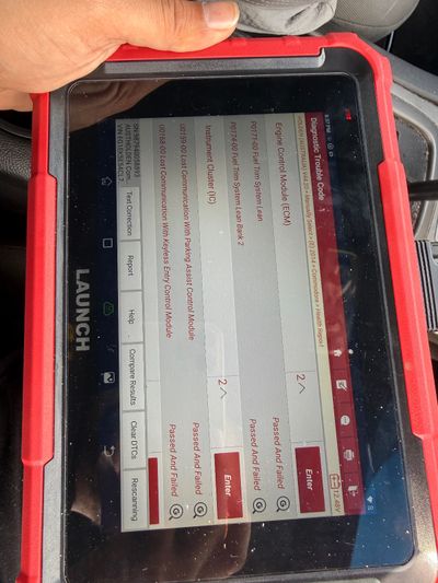 Scan for Fault Codes
